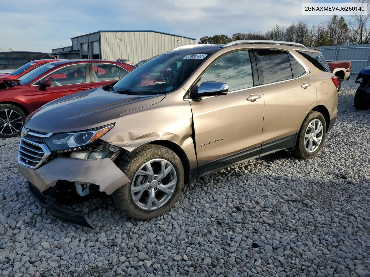 2018 Chevrolet Equinox Premier VIN: 2GNAXMEV4J6260140 Lot: 77964744