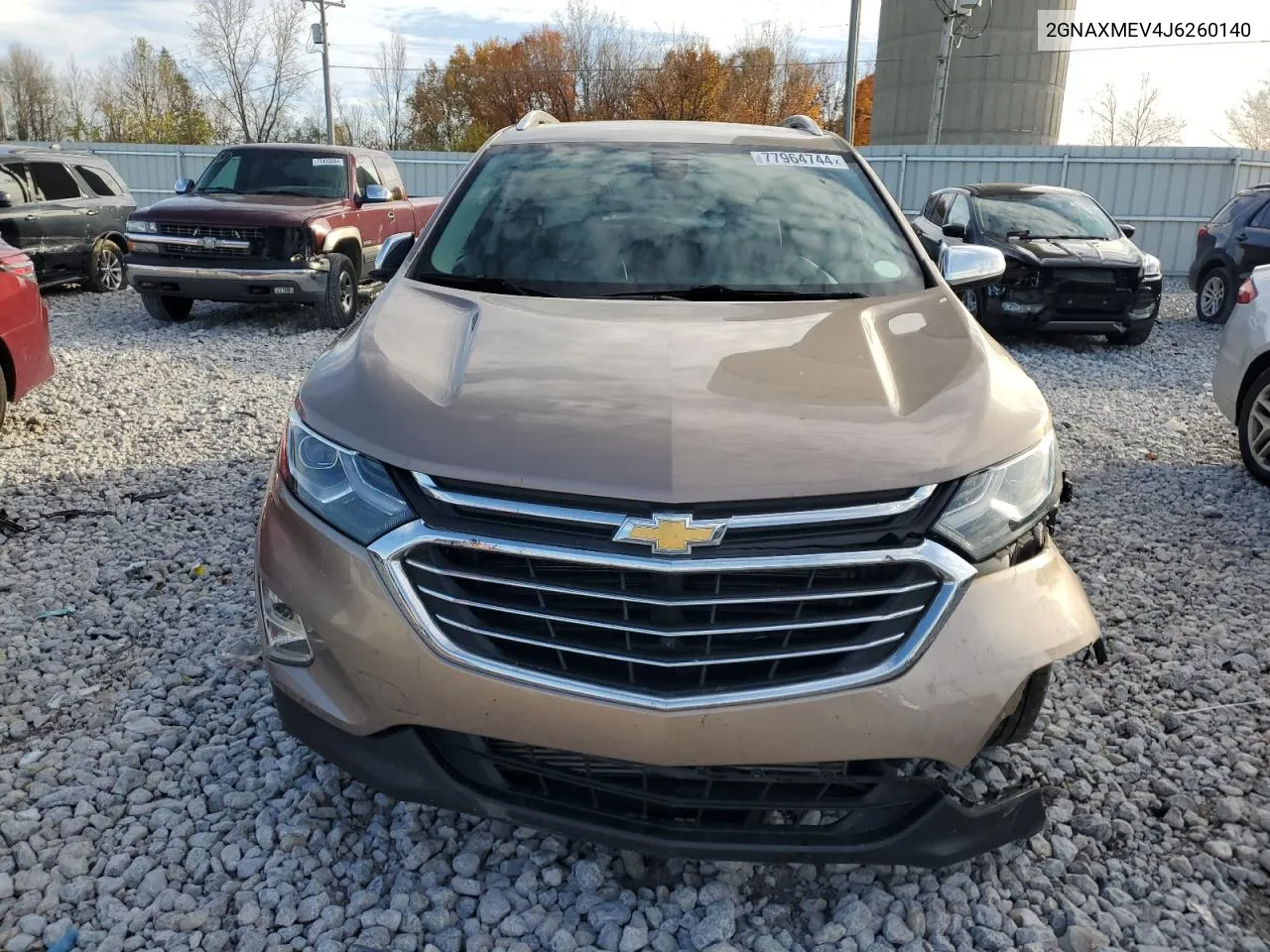 2018 Chevrolet Equinox Premier VIN: 2GNAXMEV4J6260140 Lot: 77964744