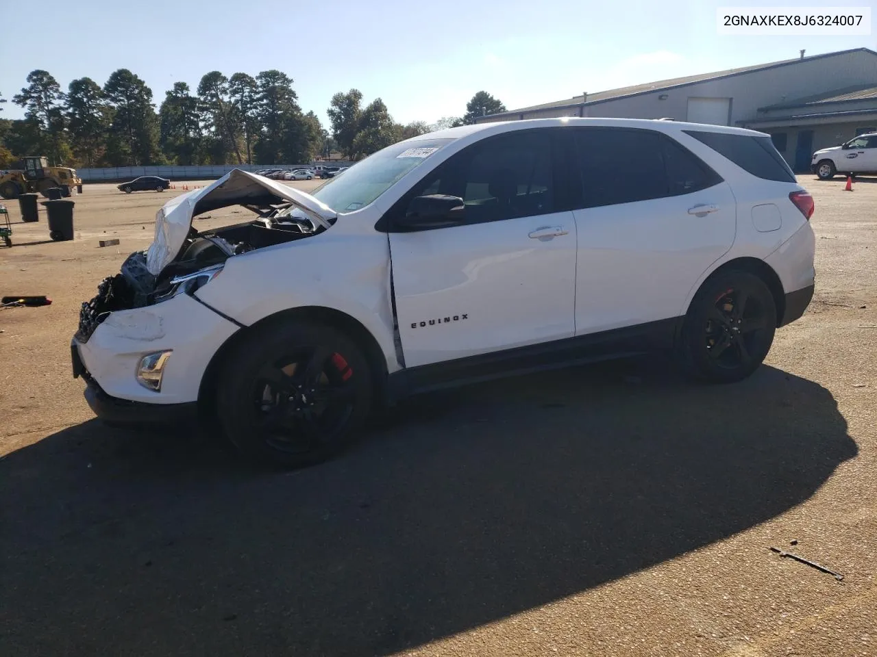 2018 Chevrolet Equinox Lt VIN: 2GNAXKEX8J6324007 Lot: 77971244