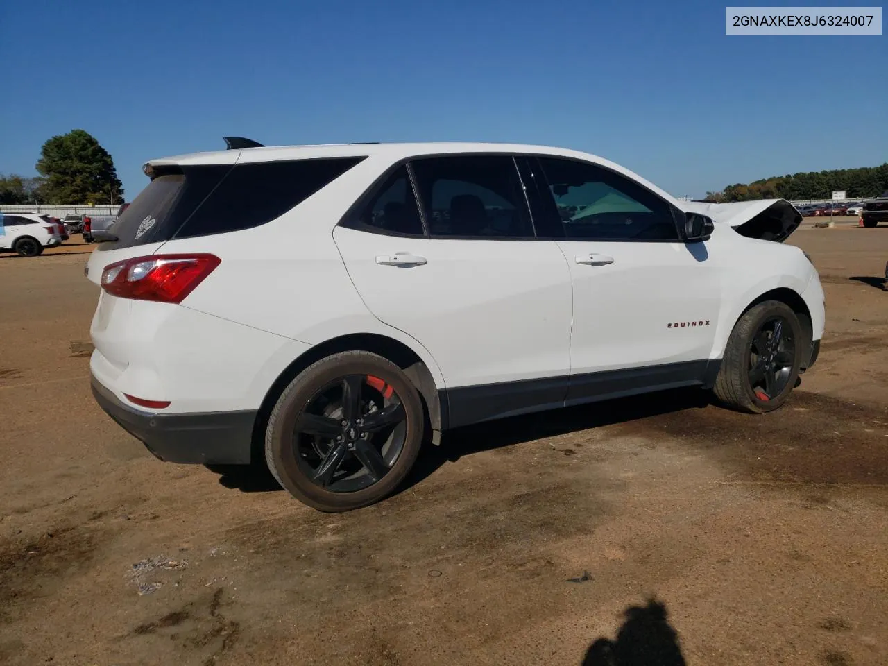 2018 Chevrolet Equinox Lt VIN: 2GNAXKEX8J6324007 Lot: 77971244