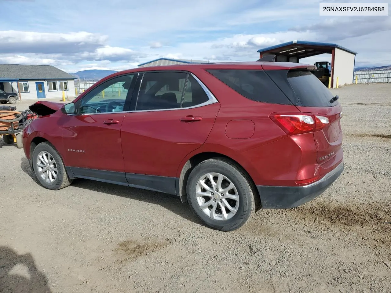 2018 Chevrolet Equinox Lt VIN: 2GNAXSEV2J6284988 Lot: 77993884