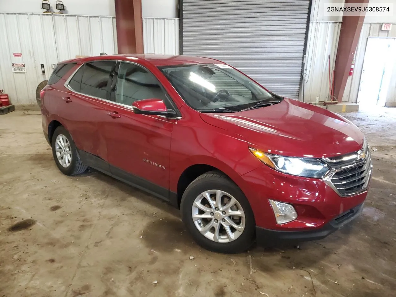 2018 Chevrolet Equinox Lt VIN: 2GNAXSEV9J6308574 Lot: 78026074