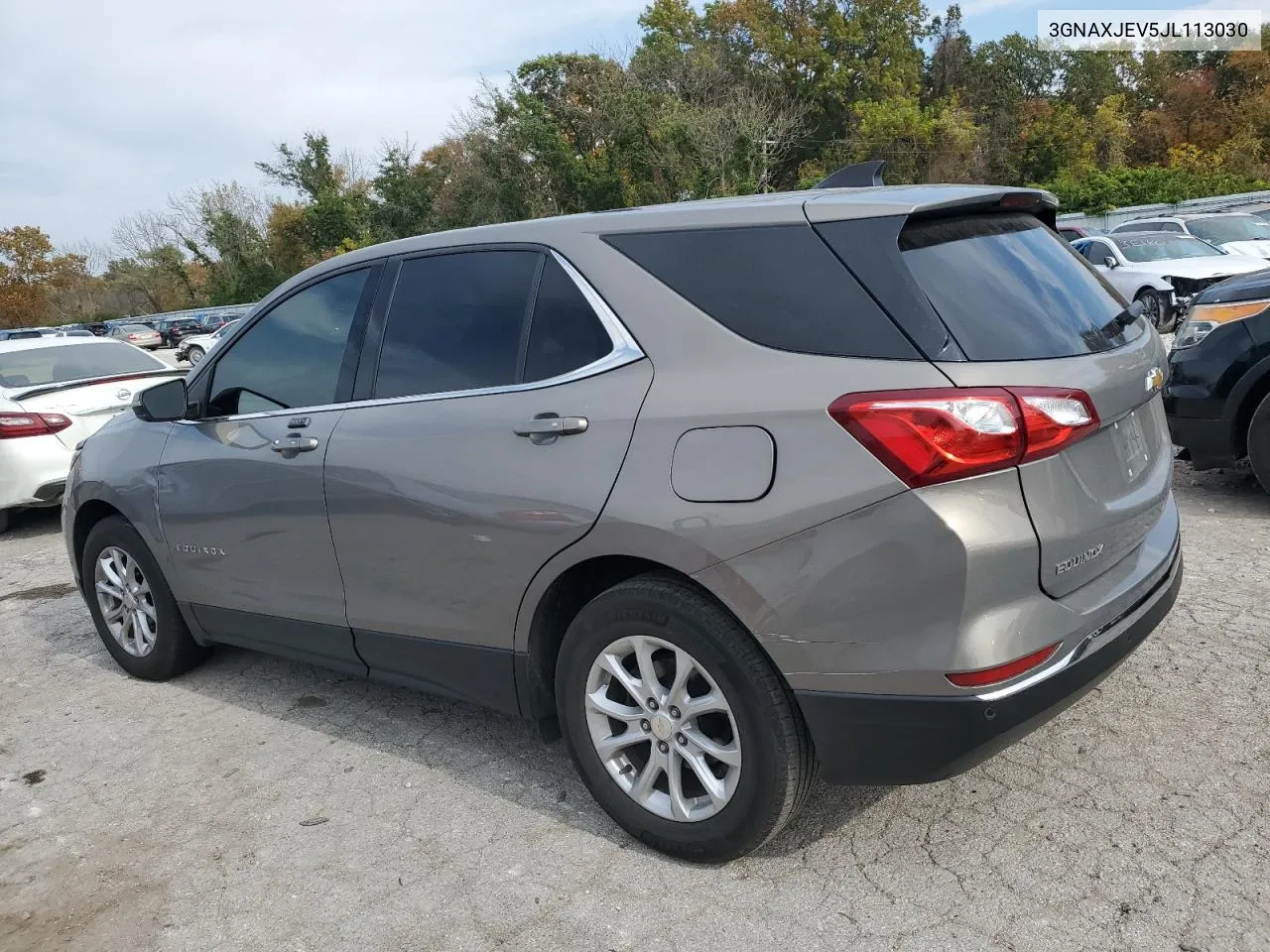 2018 Chevrolet Equinox Lt VIN: 3GNAXJEV5JL113030 Lot: 78052734