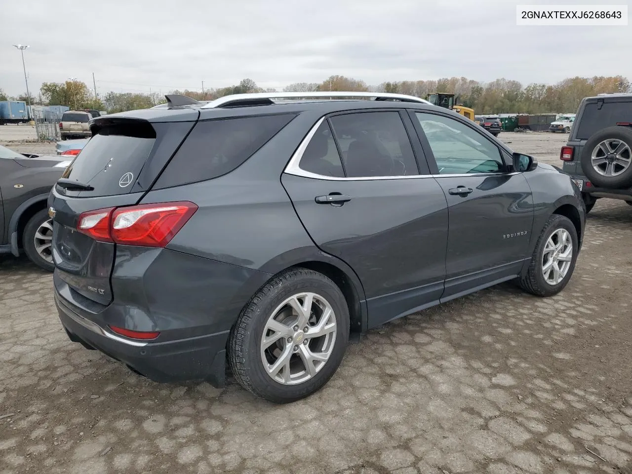 2018 Chevrolet Equinox Lt VIN: 2GNAXTEXXJ6268643 Lot: 78091224