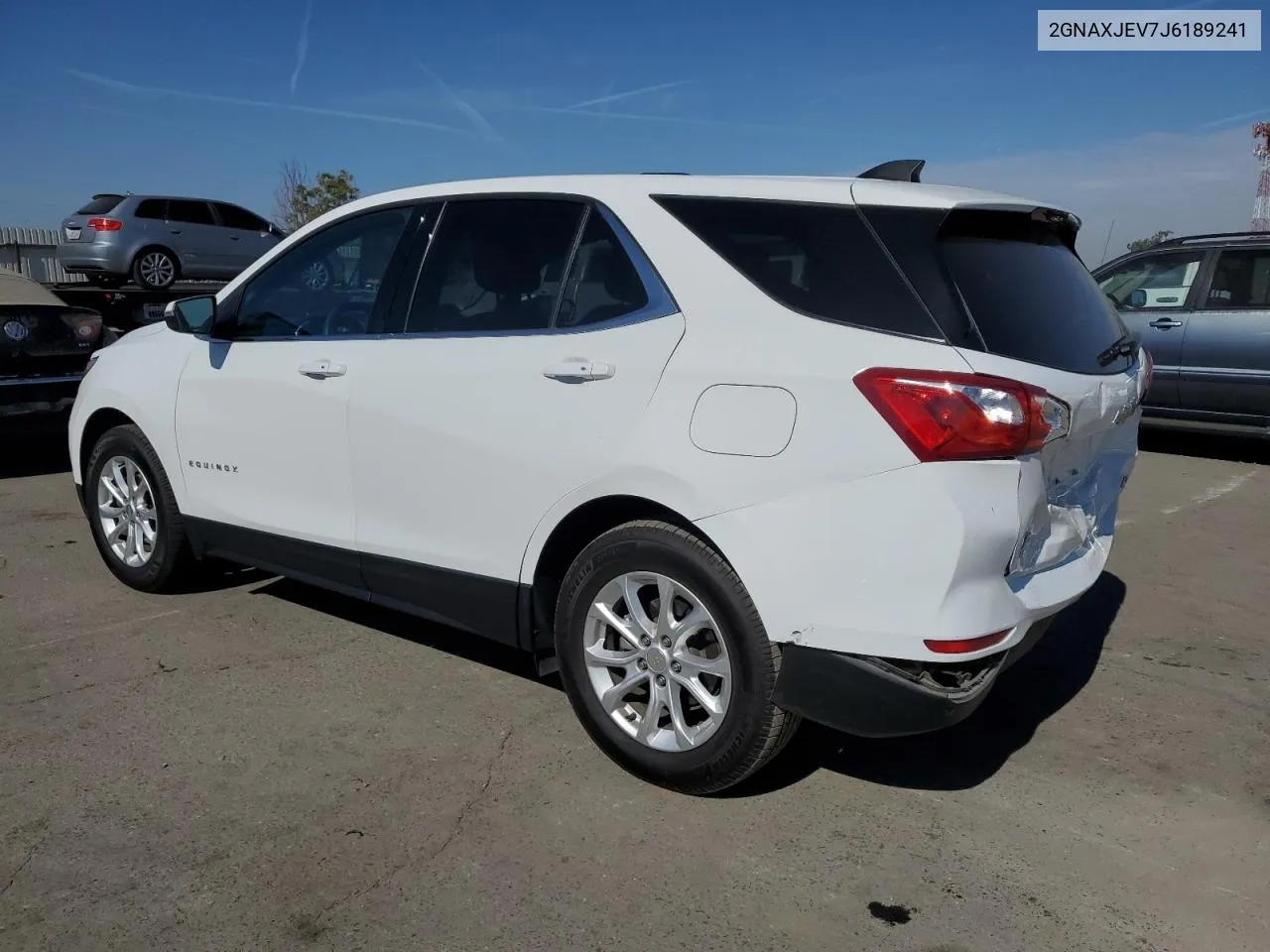 2018 Chevrolet Equinox Lt VIN: 2GNAXJEV7J6189241 Lot: 78094754