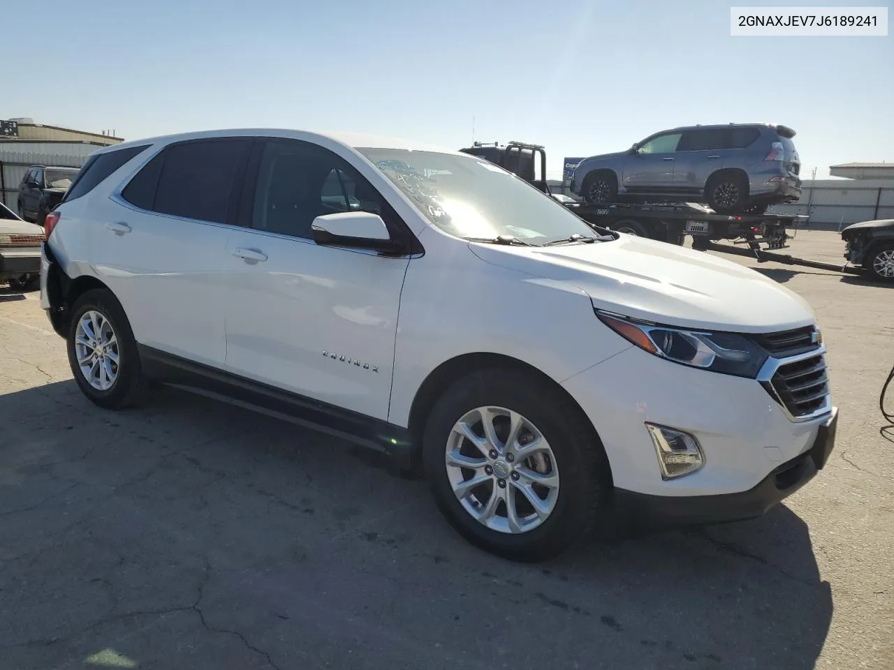 2018 Chevrolet Equinox Lt VIN: 2GNAXJEV7J6189241 Lot: 78094754