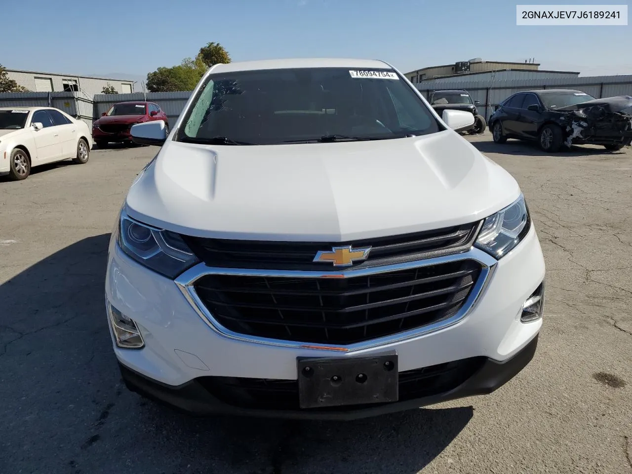 2GNAXJEV7J6189241 2018 Chevrolet Equinox Lt