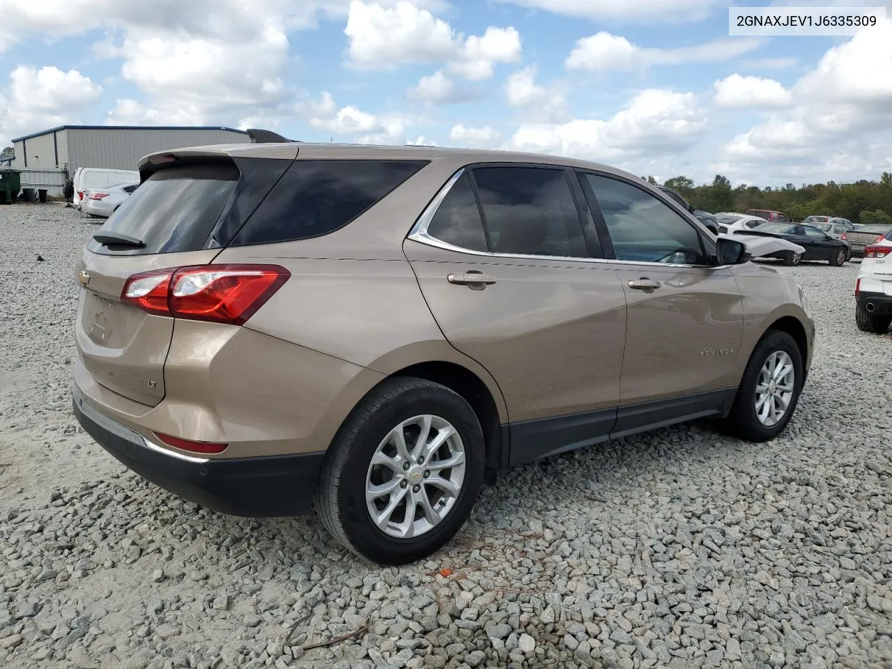 2018 Chevrolet Equinox Lt VIN: 2GNAXJEV1J6335309 Lot: 78118284