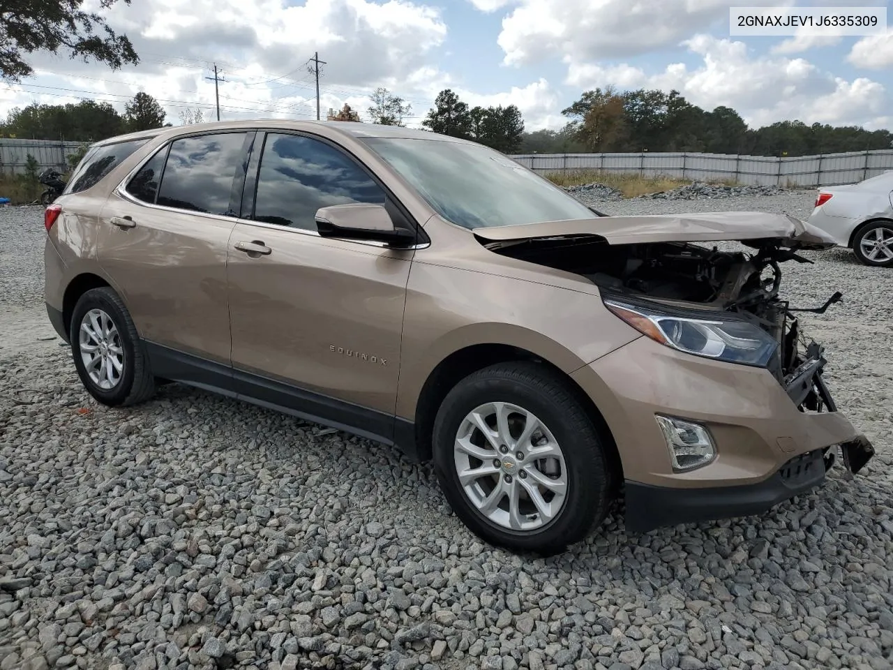 2018 Chevrolet Equinox Lt VIN: 2GNAXJEV1J6335309 Lot: 78118284