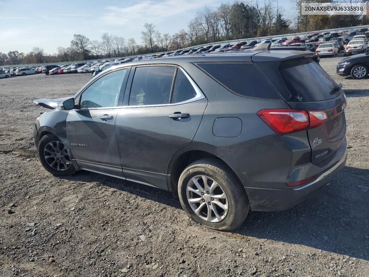 2018 Chevrolet Equinox Lt VIN: 2GNAXSEV9J6335838 Lot: 78137714