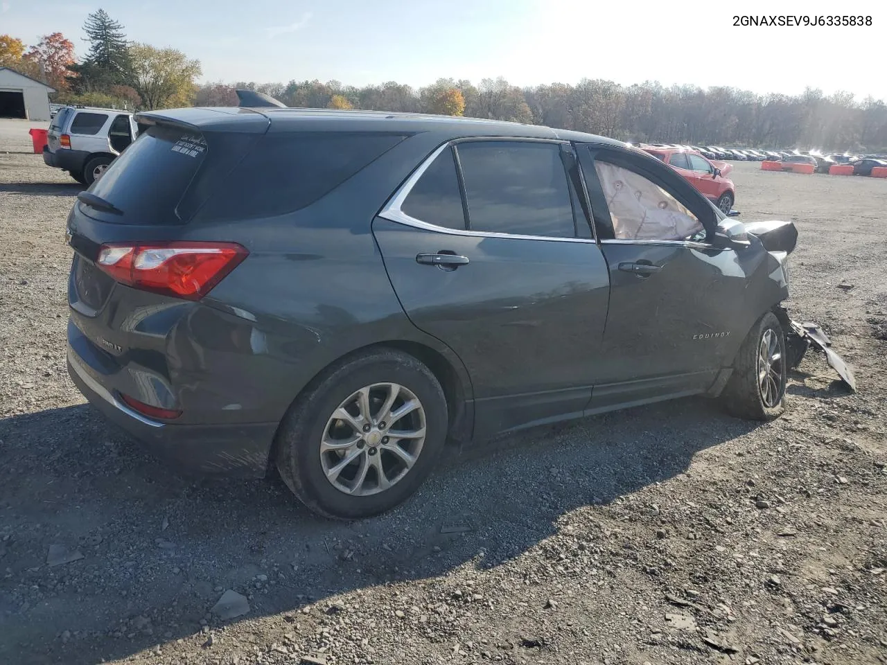 2018 Chevrolet Equinox Lt VIN: 2GNAXSEV9J6335838 Lot: 78137714