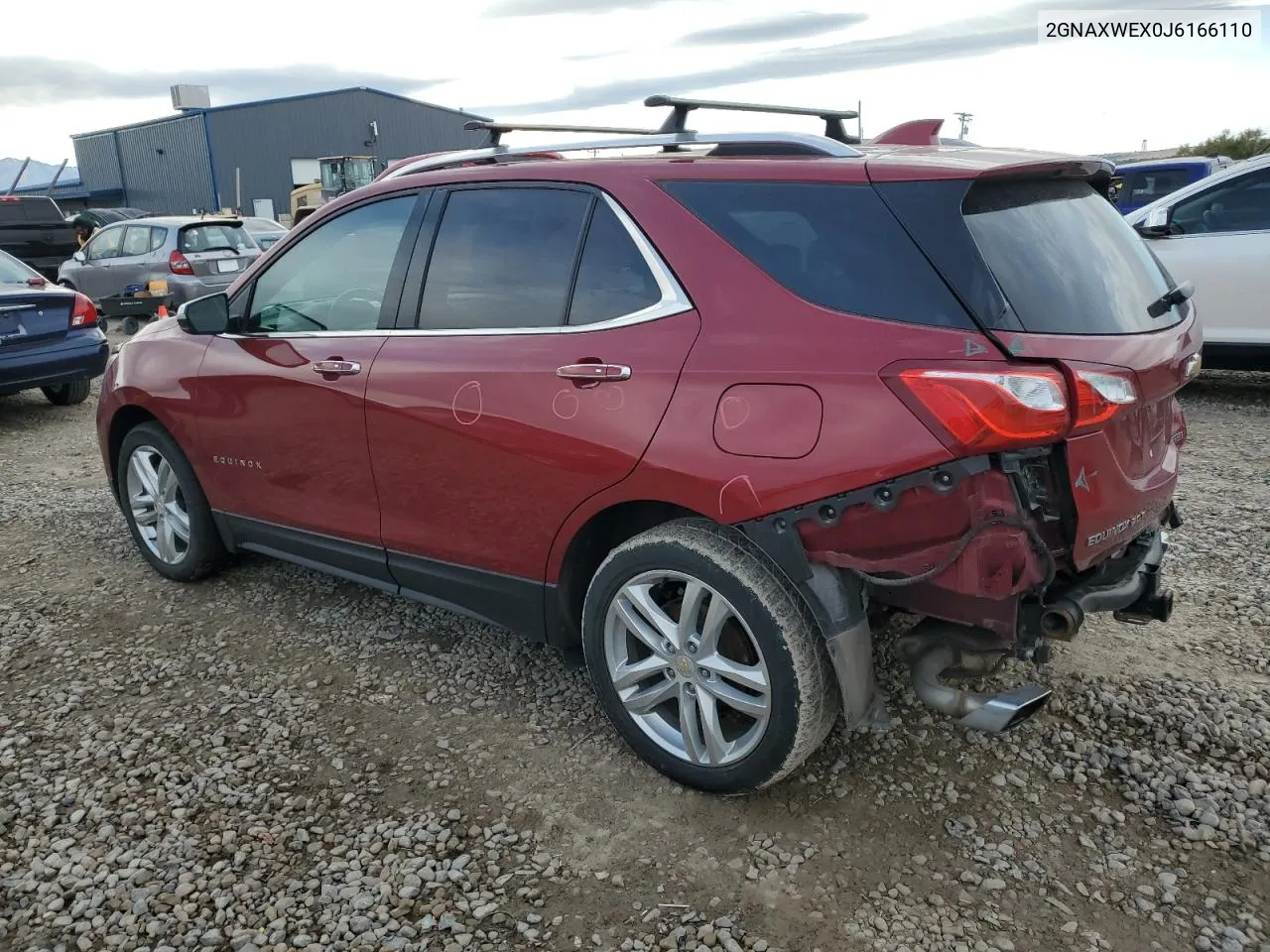 2018 Chevrolet Equinox Premier VIN: 2GNAXWEX0J6166110 Lot: 78174644