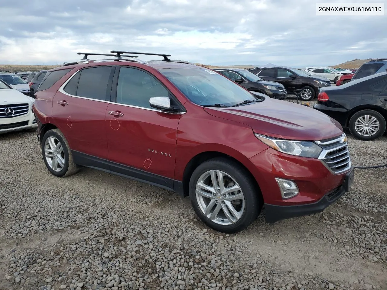 2018 Chevrolet Equinox Premier VIN: 2GNAXWEX0J6166110 Lot: 78174644