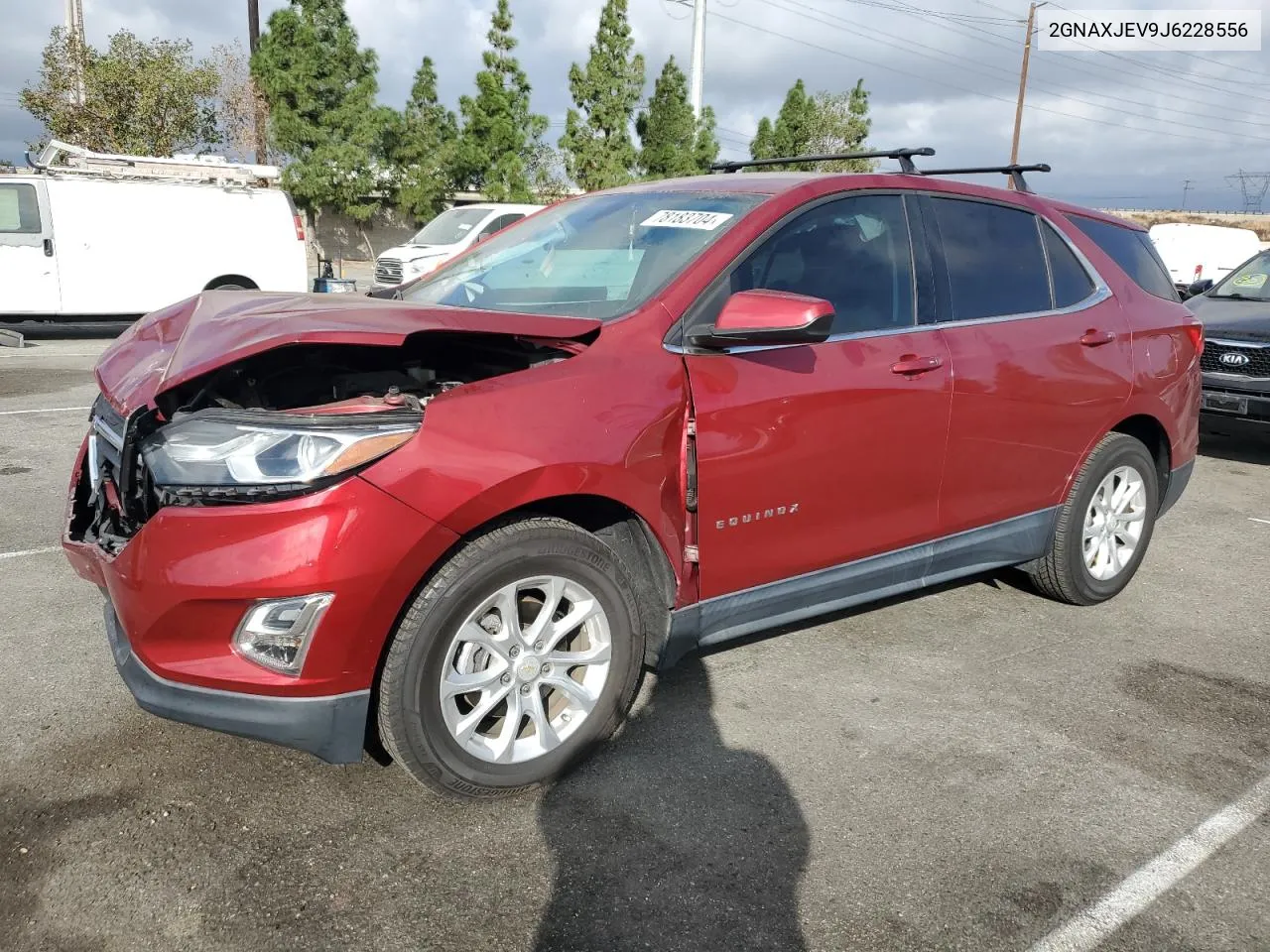 2018 Chevrolet Equinox Lt VIN: 2GNAXJEV9J6228556 Lot: 78183704