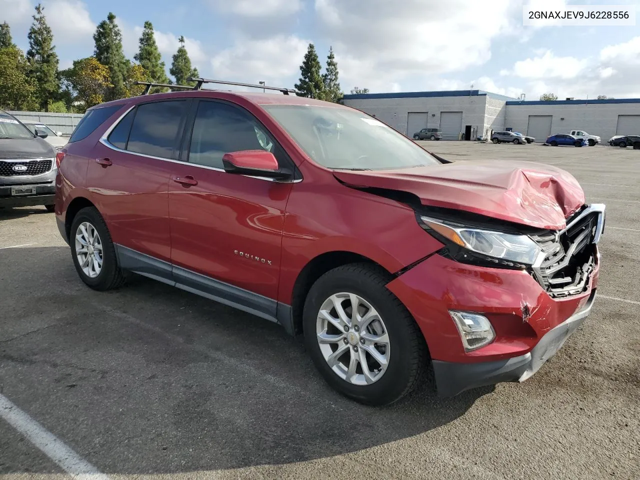 2018 Chevrolet Equinox Lt VIN: 2GNAXJEV9J6228556 Lot: 78183704