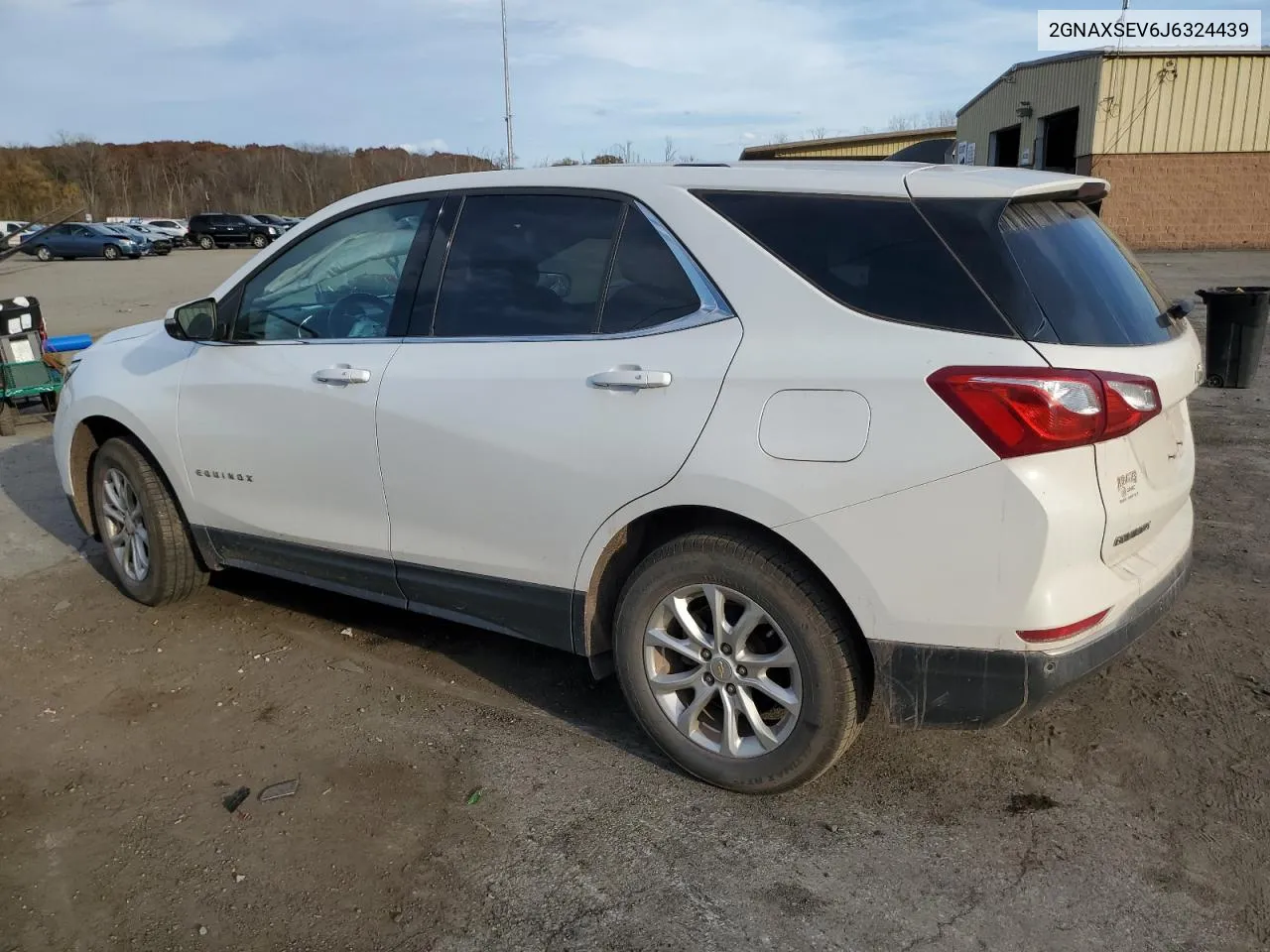 2018 Chevrolet Equinox Lt VIN: 2GNAXSEV6J6324439 Lot: 78200414