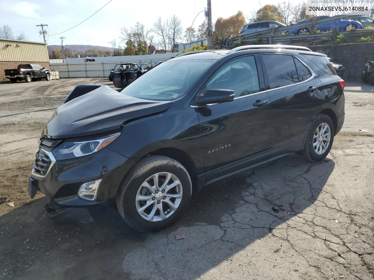 2018 Chevrolet Equinox Lt VIN: 2GNAXSEV5J6140884 Lot: 78319534