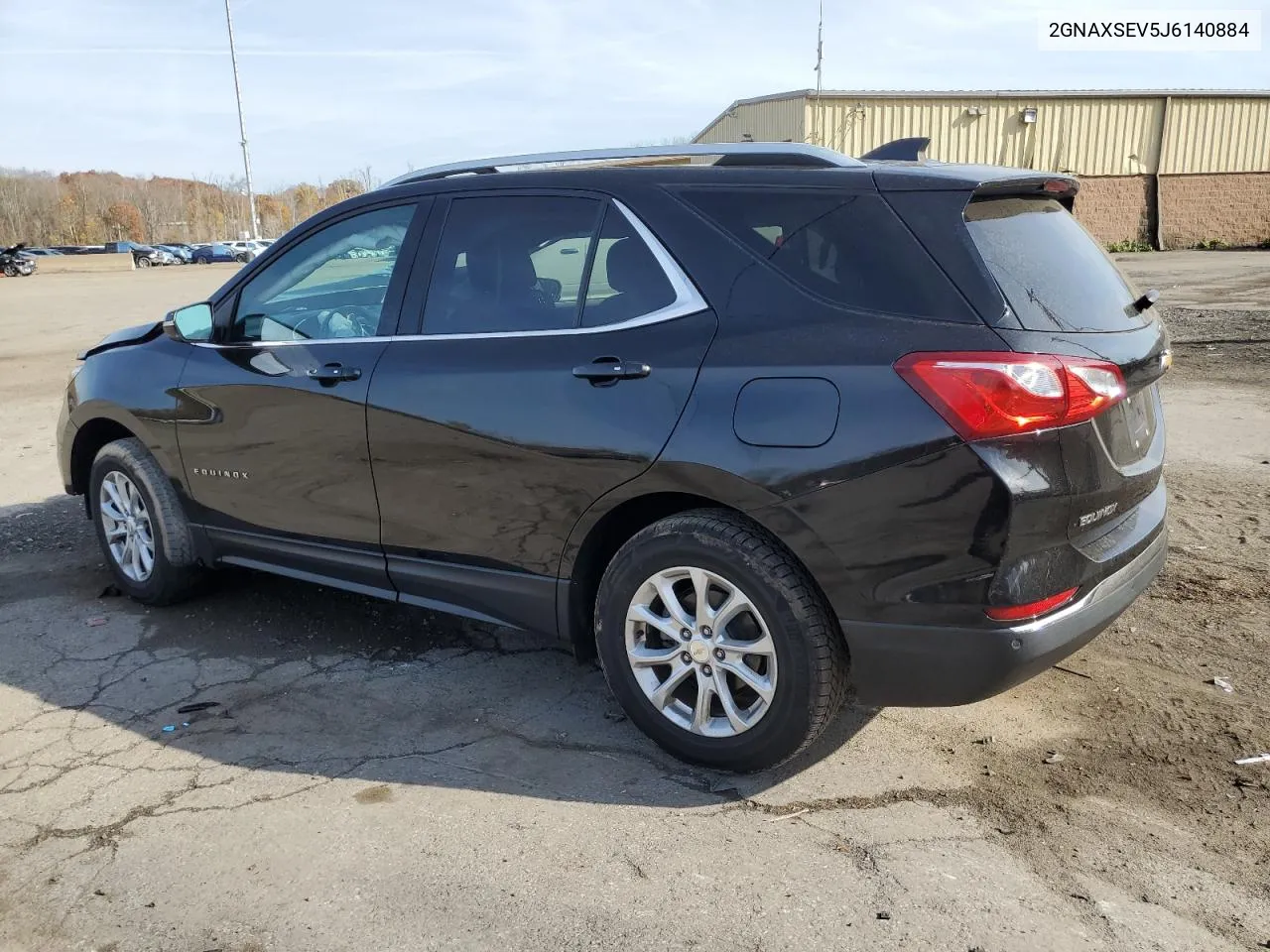 2018 Chevrolet Equinox Lt VIN: 2GNAXSEV5J6140884 Lot: 78319534