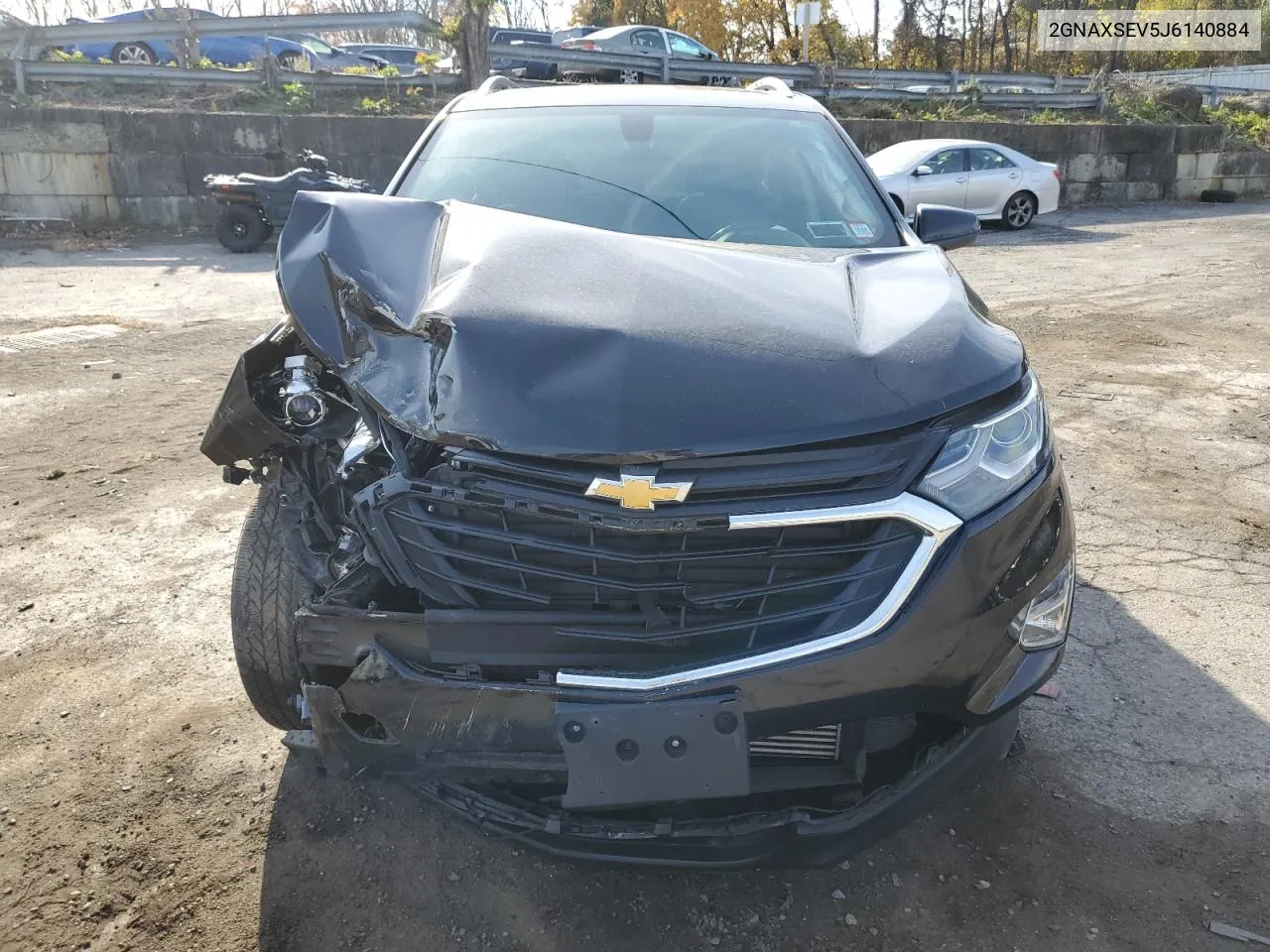 2018 Chevrolet Equinox Lt VIN: 2GNAXSEV5J6140884 Lot: 78319534