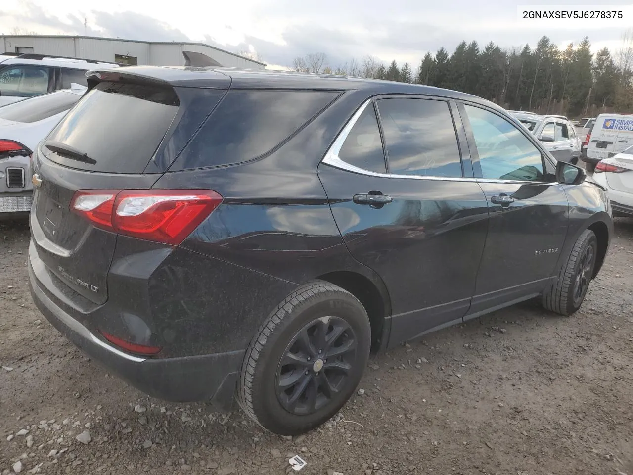 2018 Chevrolet Equinox Lt VIN: 2GNAXSEV5J6278375 Lot: 78383054