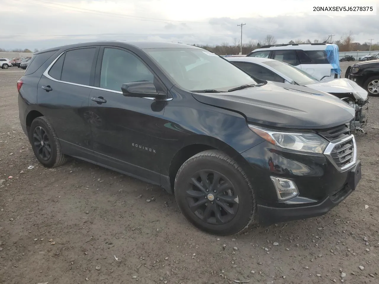 2018 Chevrolet Equinox Lt VIN: 2GNAXSEV5J6278375 Lot: 78383054