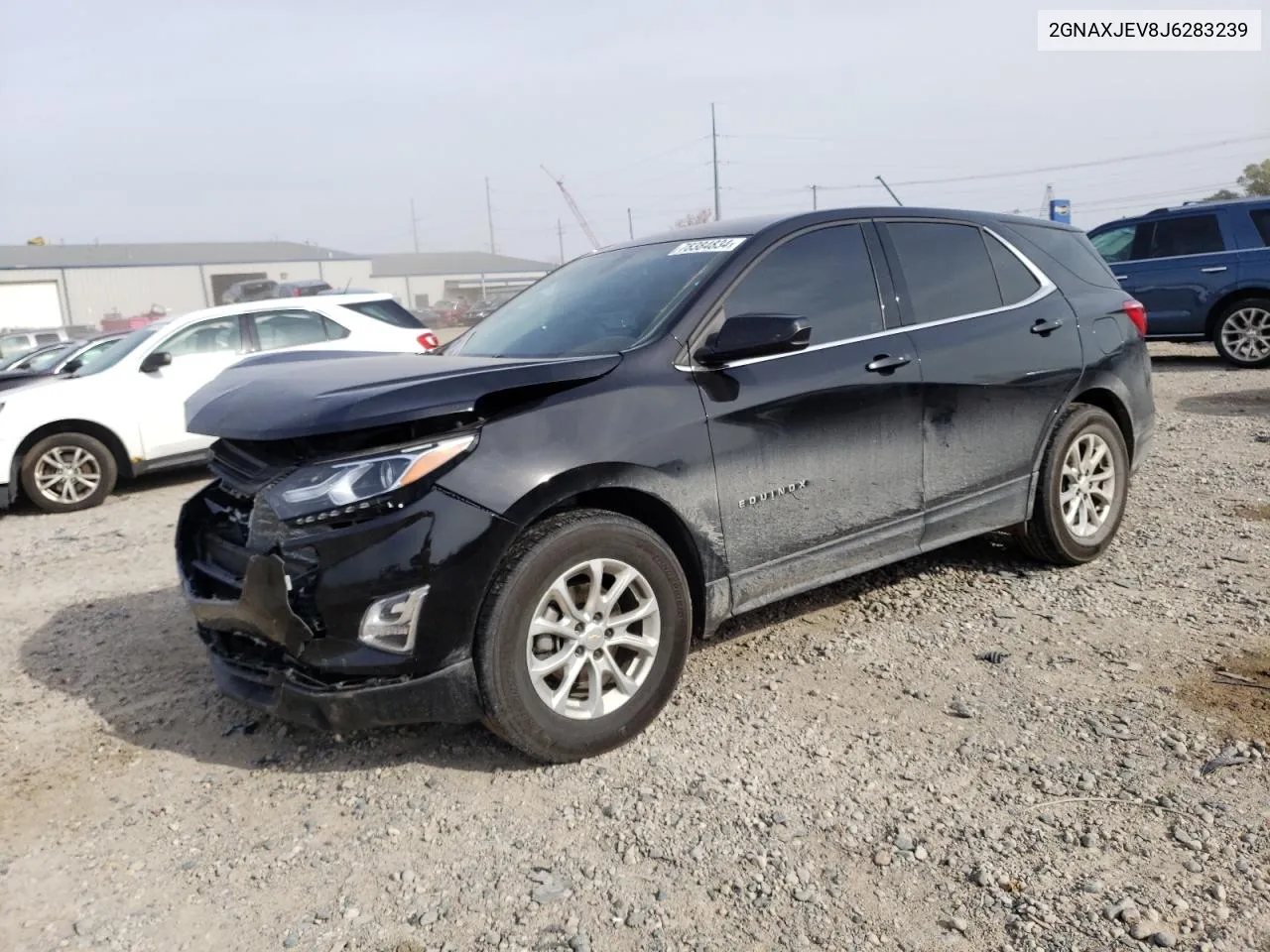 2018 Chevrolet Equinox Lt VIN: 2GNAXJEV8J6283239 Lot: 78384834