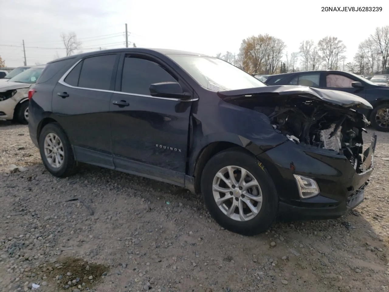 2018 Chevrolet Equinox Lt VIN: 2GNAXJEV8J6283239 Lot: 78384834