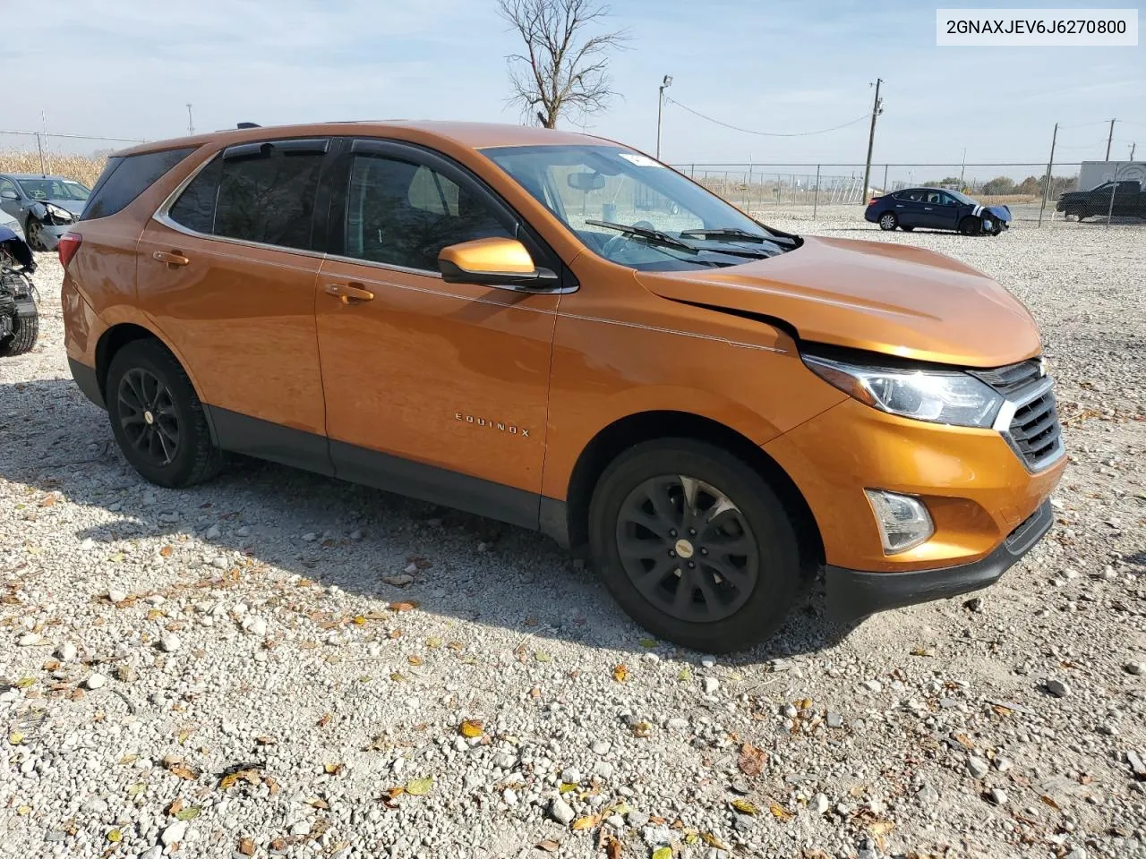 2018 Chevrolet Equinox Lt VIN: 2GNAXJEV6J6270800 Lot: 78471734