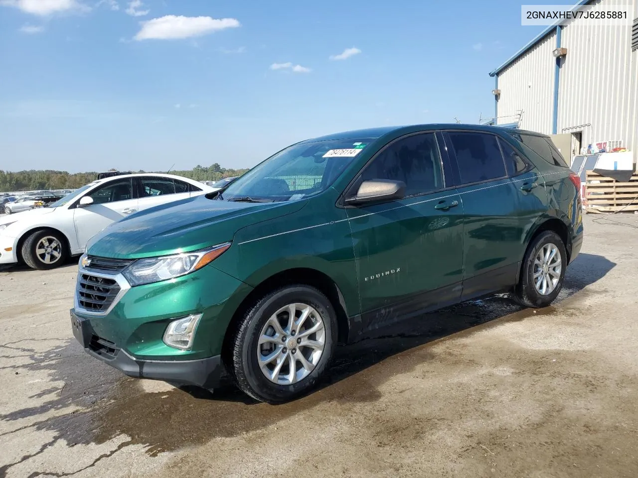 2018 Chevrolet Equinox Ls VIN: 2GNAXHEV7J6285881 Lot: 78476114