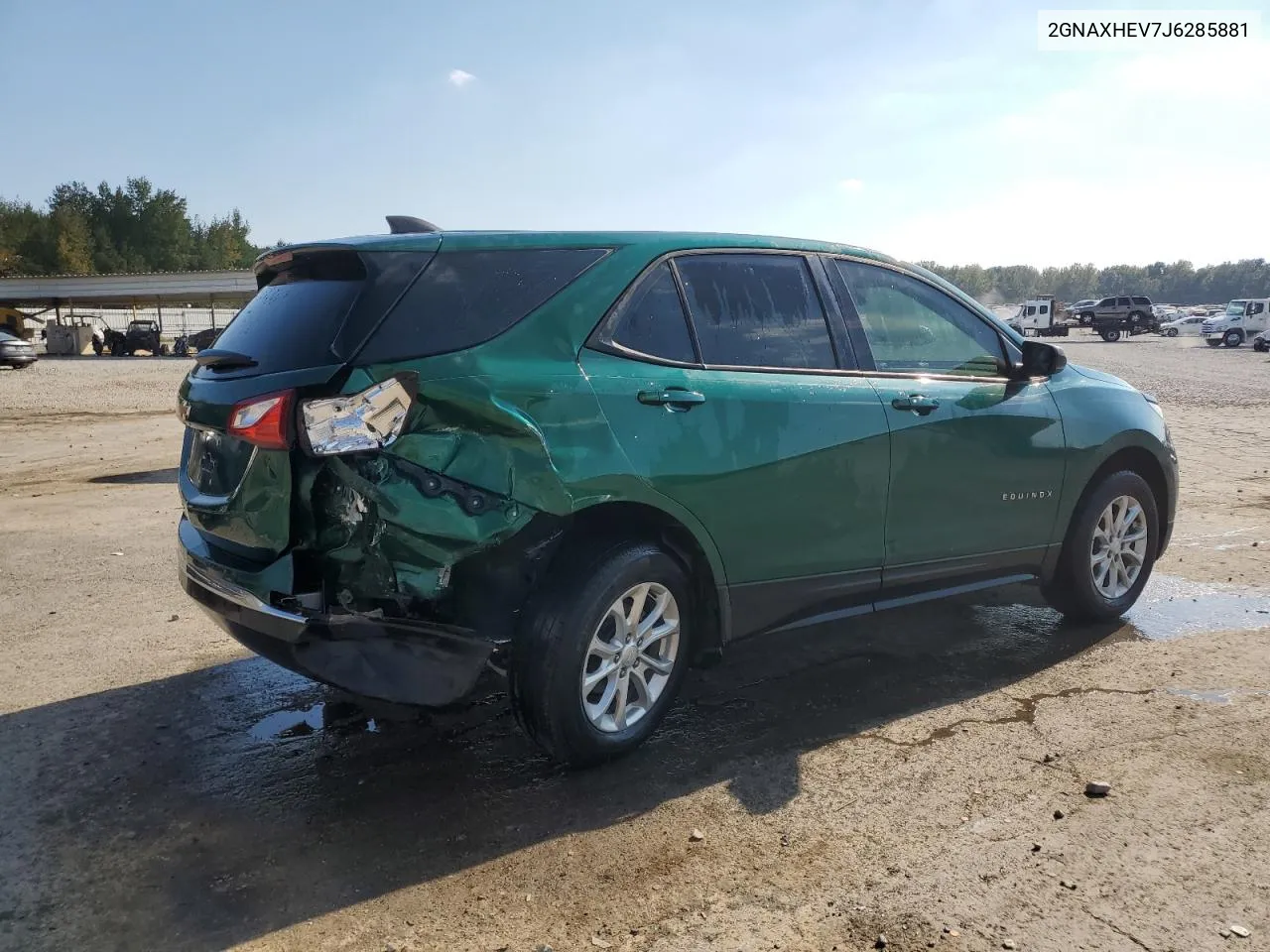 2018 Chevrolet Equinox Ls VIN: 2GNAXHEV7J6285881 Lot: 78476114