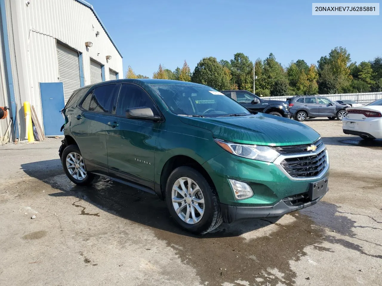 2018 Chevrolet Equinox Ls VIN: 2GNAXHEV7J6285881 Lot: 78476114