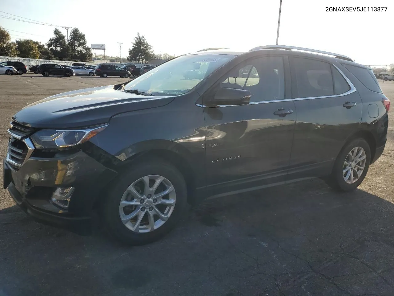 2018 Chevrolet Equinox Lt VIN: 2GNAXSEV5J6113877 Lot: 78520984