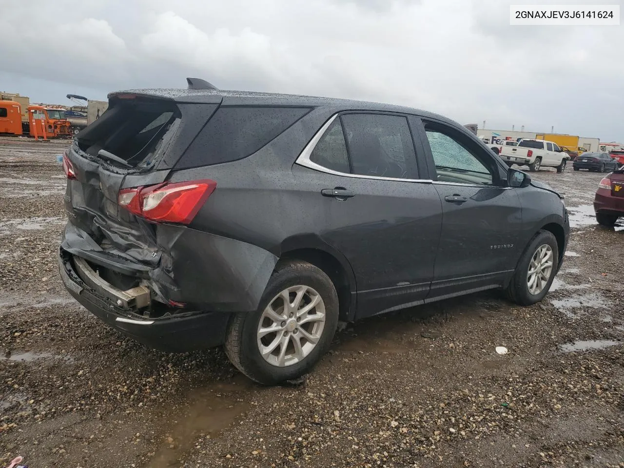 2018 Chevrolet Equinox Lt VIN: 2GNAXJEV3J6141624 Lot: 78556214