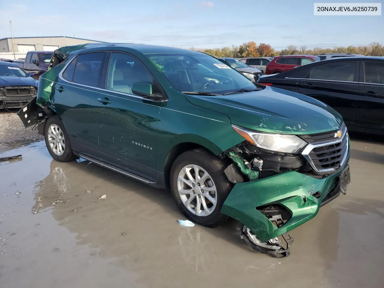 2018 Chevrolet Equinox Lt VIN: 2GNAXJEV6J6250739 Lot: 78584784