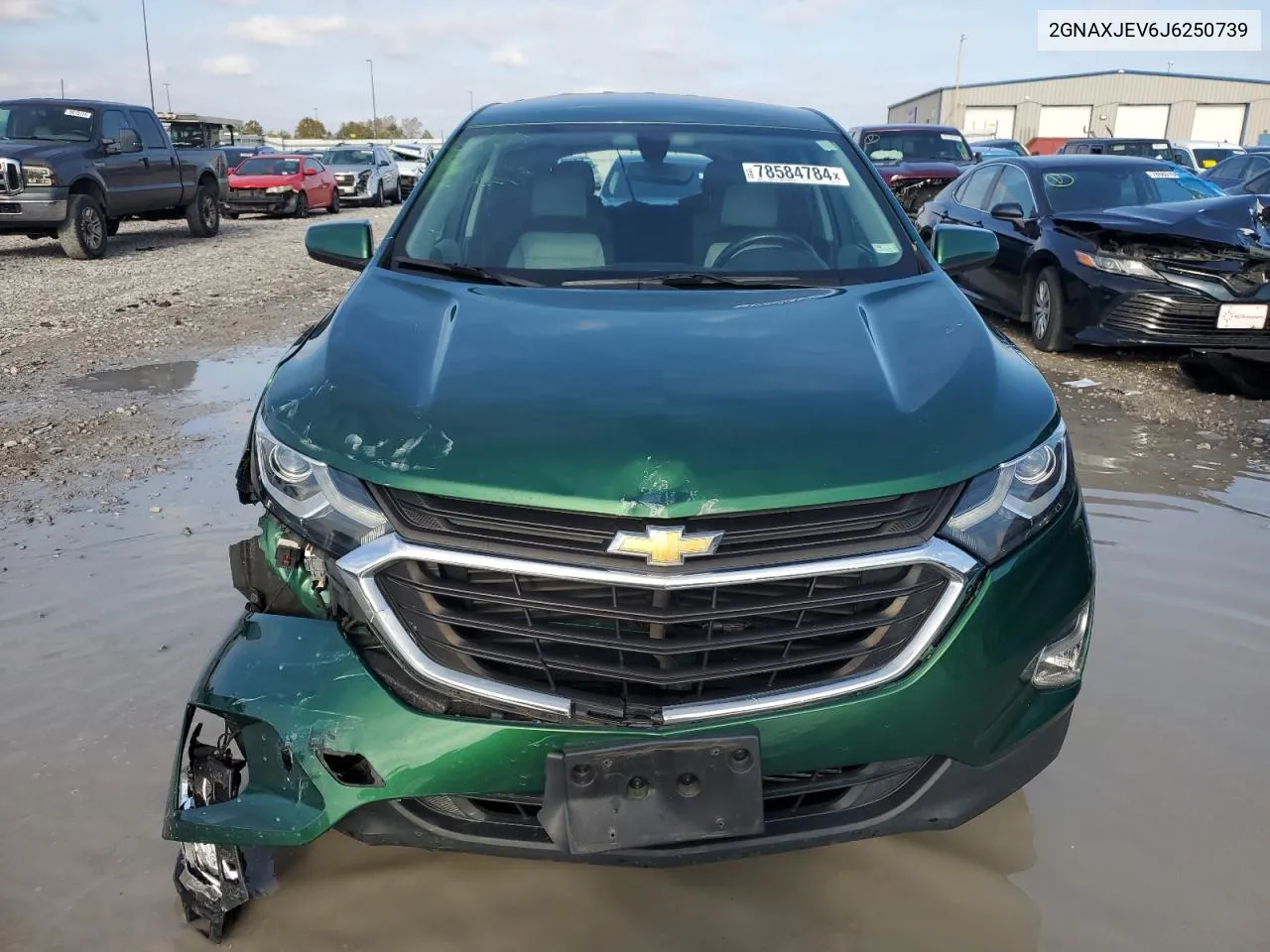 2018 Chevrolet Equinox Lt VIN: 2GNAXJEV6J6250739 Lot: 78584784