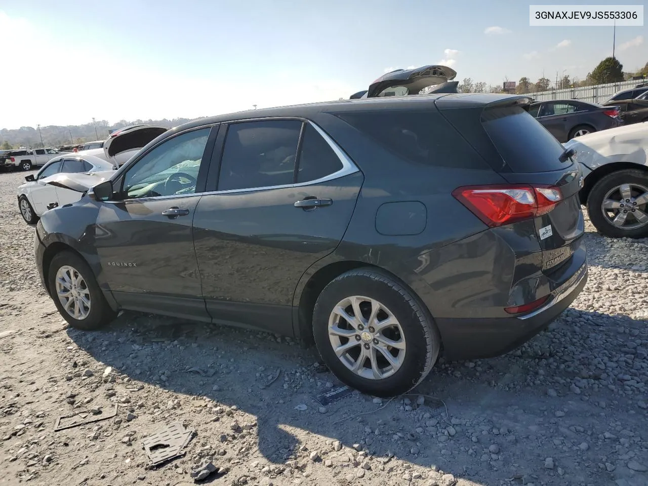 2018 Chevrolet Equinox Lt VIN: 3GNAXJEV9JS553306 Lot: 78600184