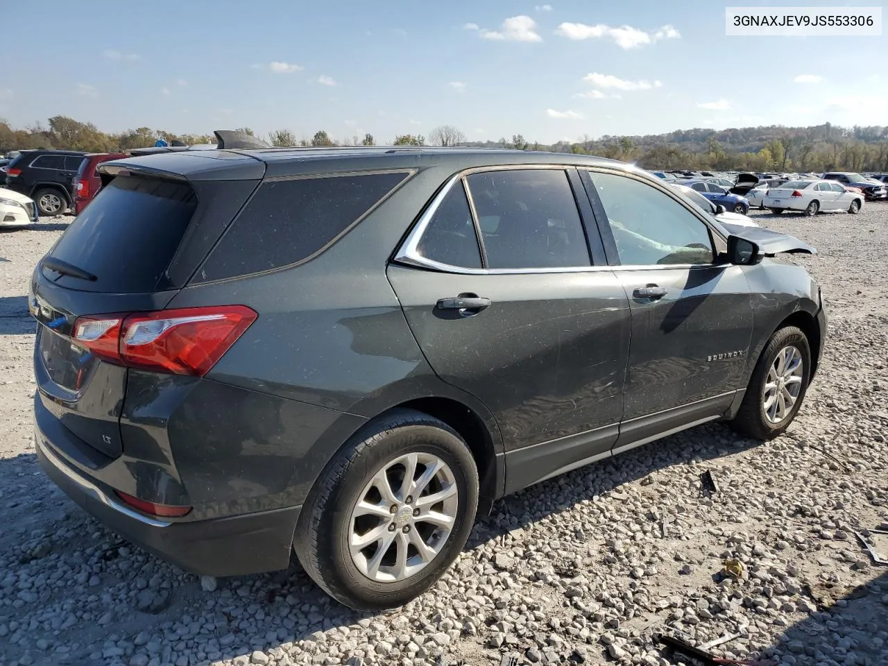 2018 Chevrolet Equinox Lt VIN: 3GNAXJEV9JS553306 Lot: 78600184