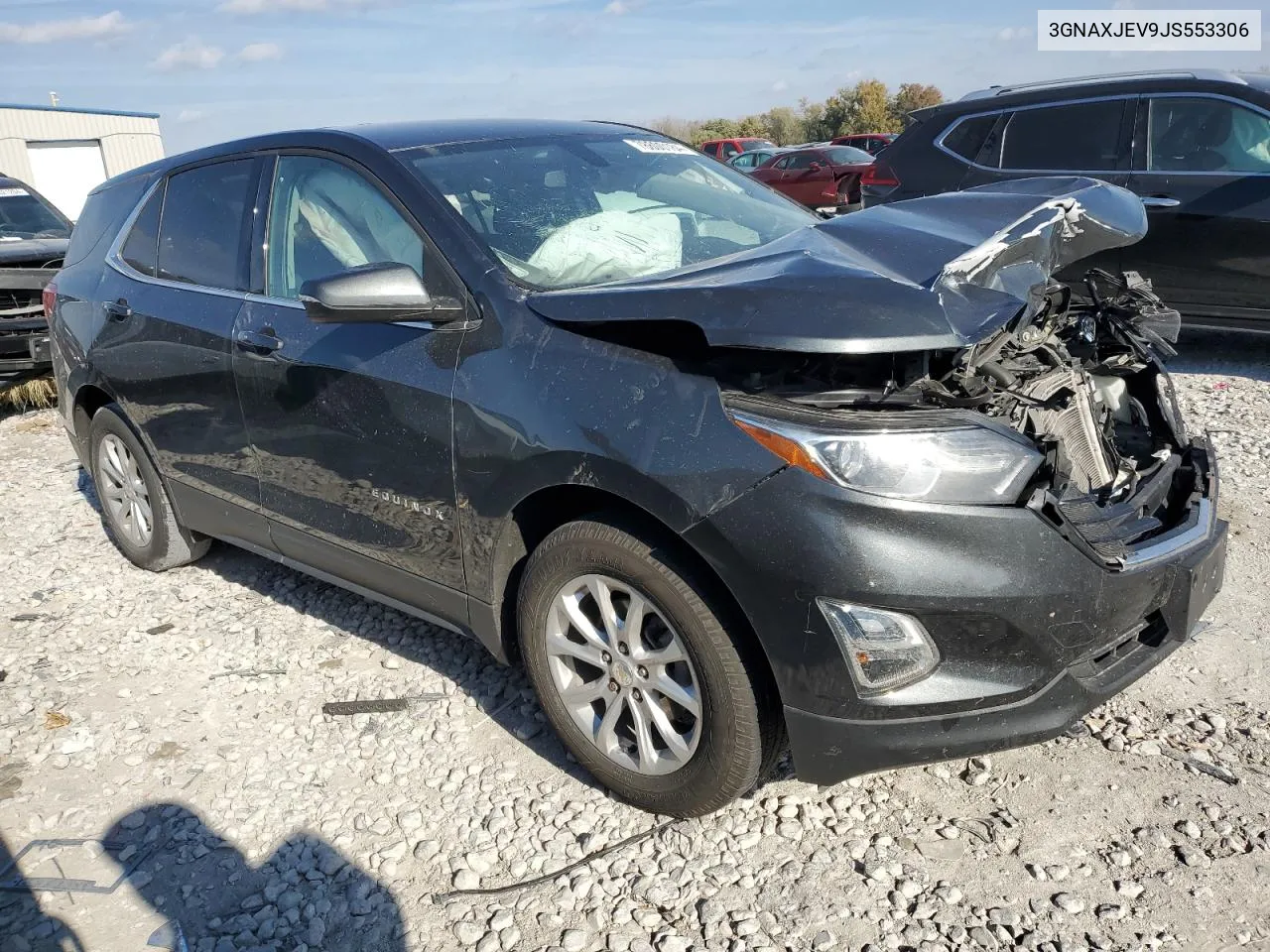 2018 Chevrolet Equinox Lt VIN: 3GNAXJEV9JS553306 Lot: 78600184