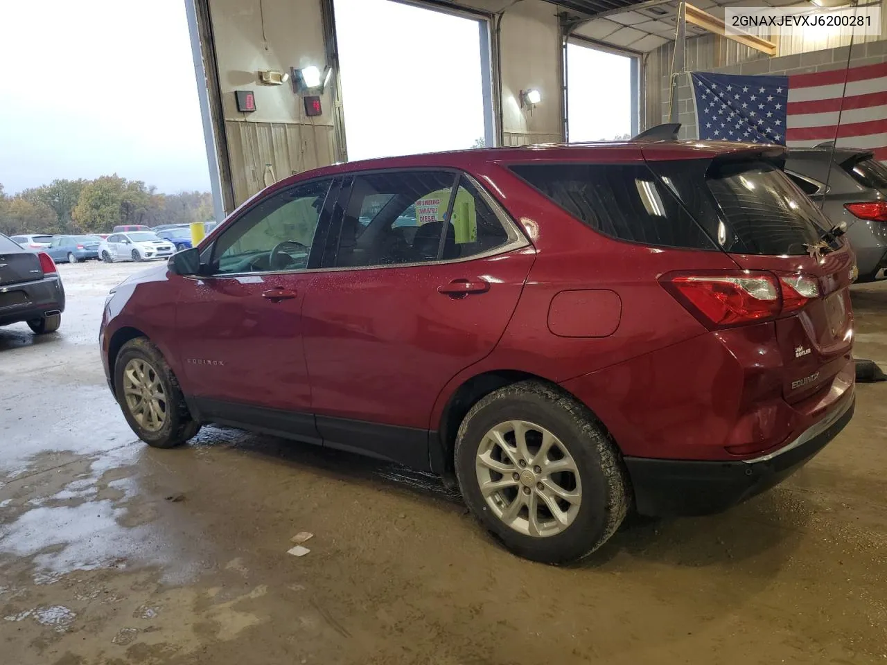 2018 Chevrolet Equinox Lt VIN: 2GNAXJEVXJ6200281 Lot: 78612194