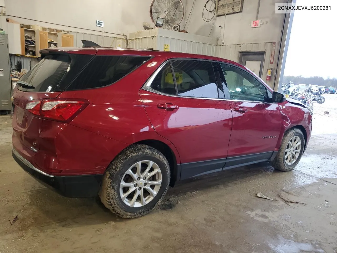 2018 Chevrolet Equinox Lt VIN: 2GNAXJEVXJ6200281 Lot: 78612194