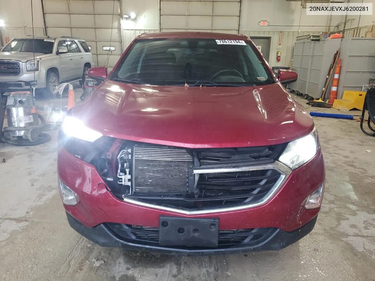 2018 Chevrolet Equinox Lt VIN: 2GNAXJEVXJ6200281 Lot: 78612194