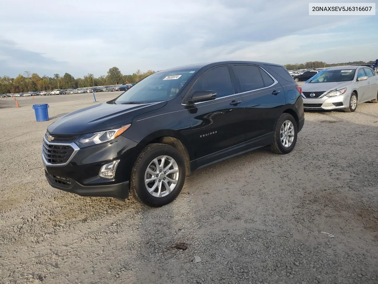 2018 Chevrolet Equinox Lt VIN: 2GNAXSEV5J6316607 Lot: 78630974