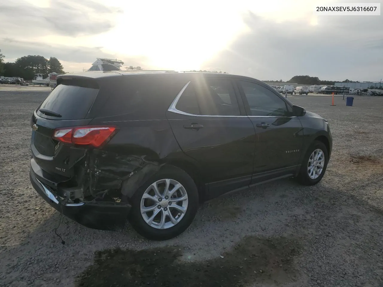 2018 Chevrolet Equinox Lt VIN: 2GNAXSEV5J6316607 Lot: 78630974