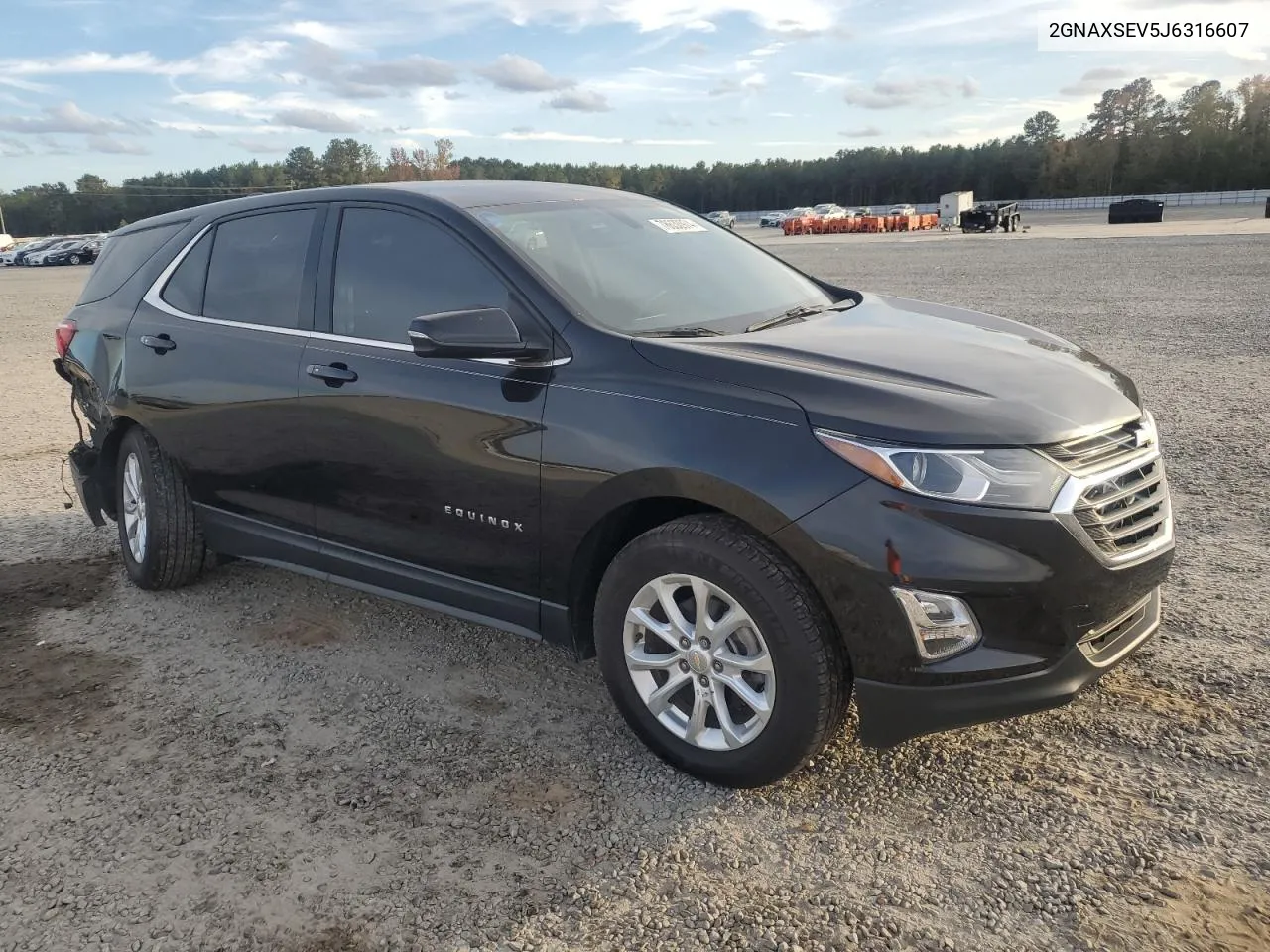 2018 Chevrolet Equinox Lt VIN: 2GNAXSEV5J6316607 Lot: 78630974