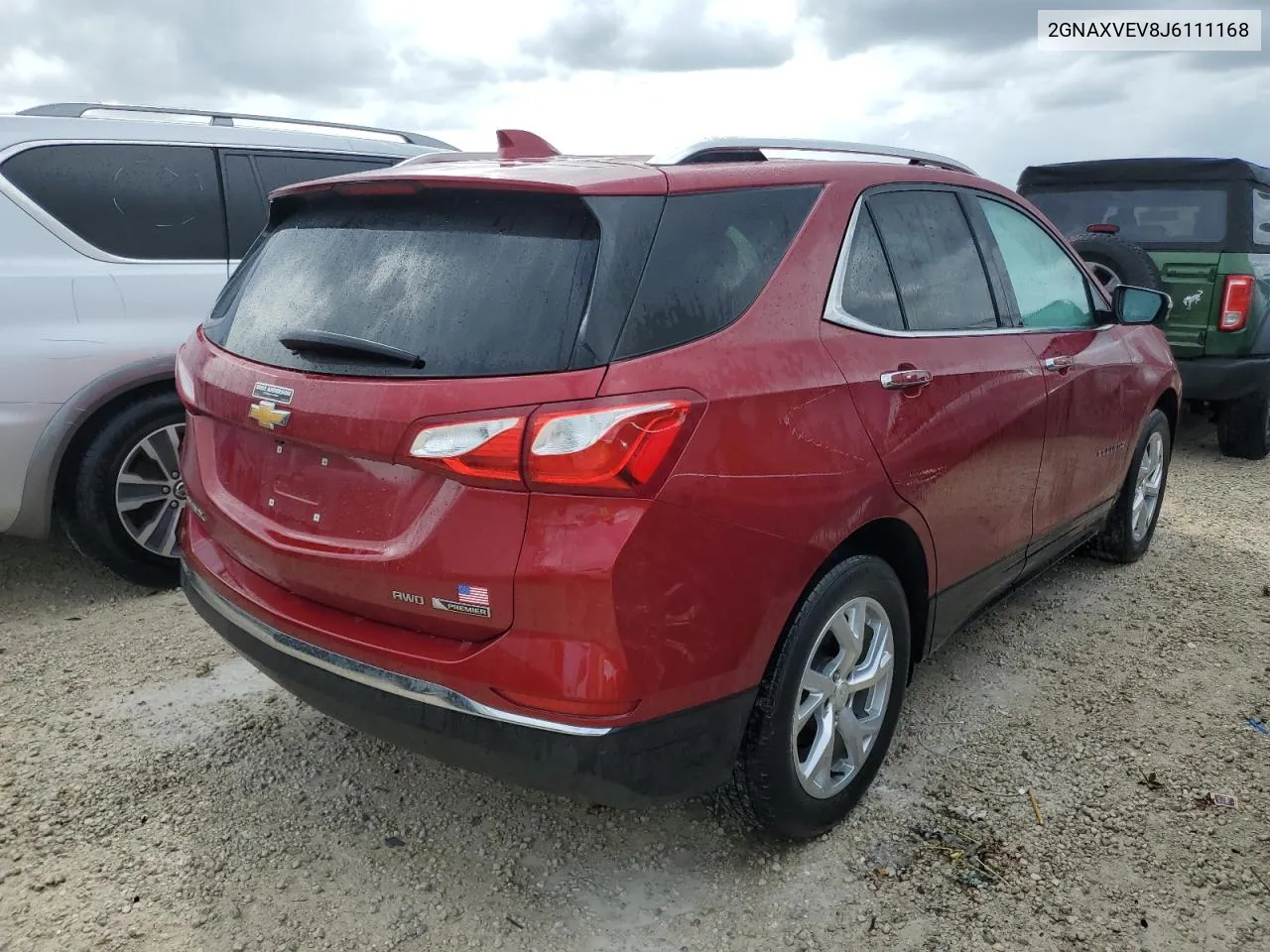 2018 Chevrolet Equinox Premier VIN: 2GNAXVEV8J6111168 Lot: 78635154