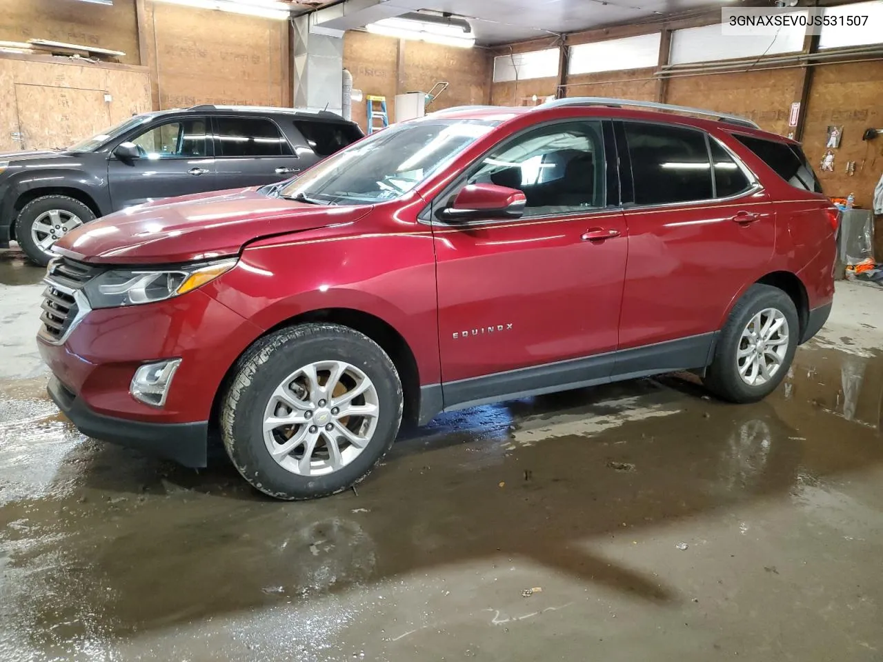 2018 Chevrolet Equinox Lt VIN: 3GNAXSEV0JS531507 Lot: 78679444