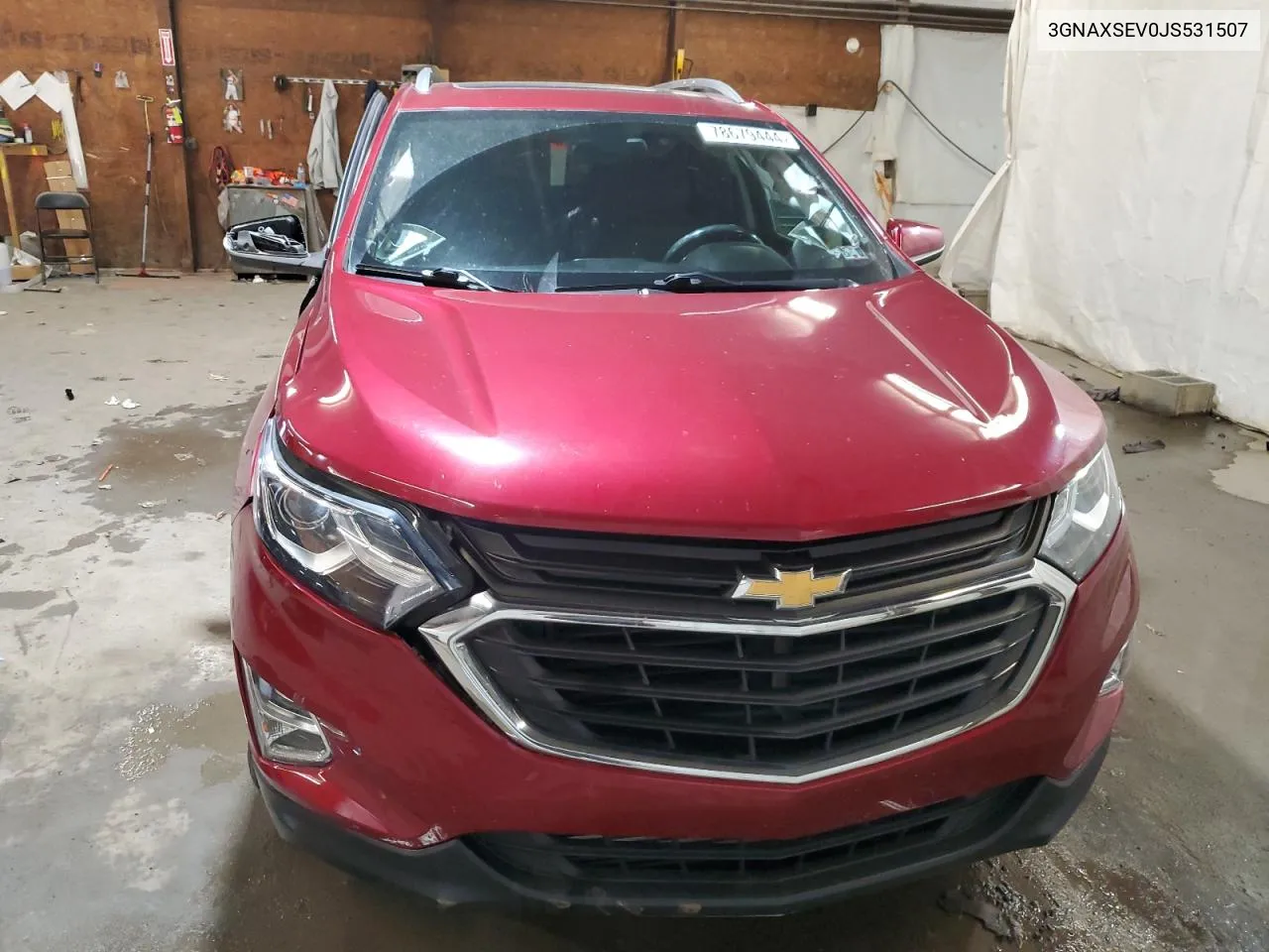 2018 Chevrolet Equinox Lt VIN: 3GNAXSEV0JS531507 Lot: 78679444