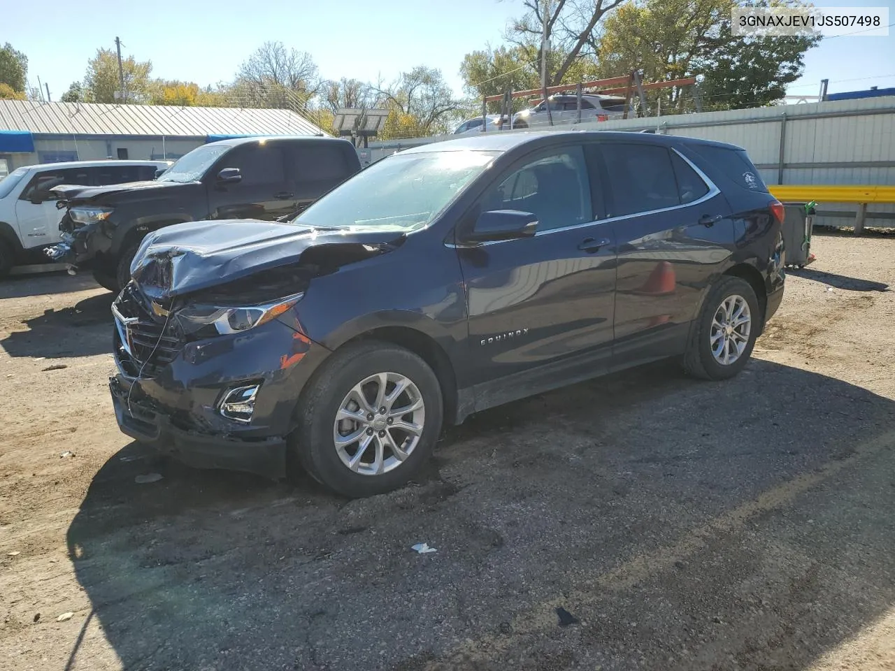 2018 Chevrolet Equinox Lt VIN: 3GNAXJEV1JS507498 Lot: 78687074