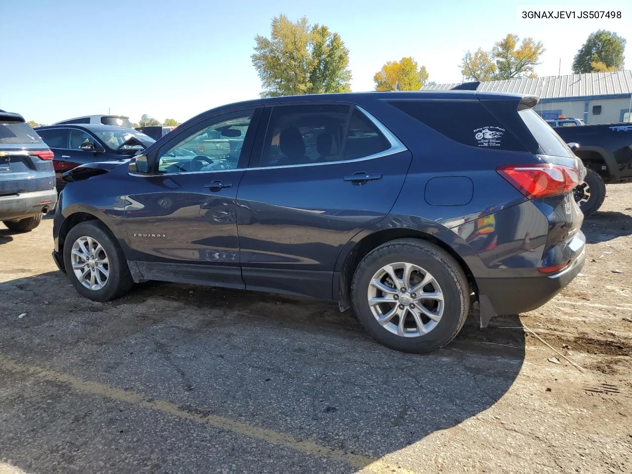 2018 Chevrolet Equinox Lt VIN: 3GNAXJEV1JS507498 Lot: 78687074