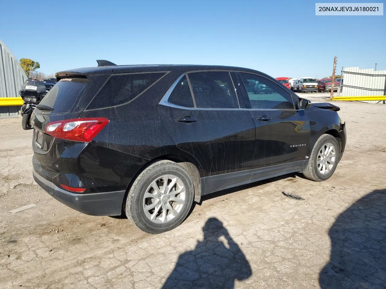 2018 Chevrolet Equinox Lt VIN: 2GNAXJEV3J6180021 Lot: 78710714